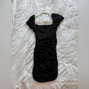White Fox Boutique Black Mini Dress